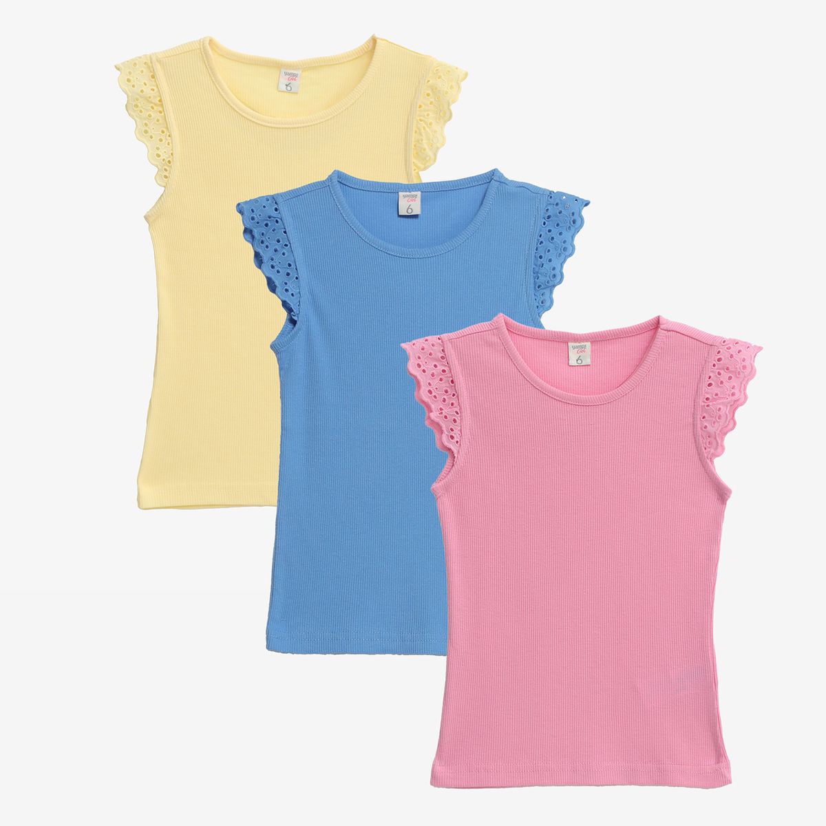 YAMP - Polo Niña Algodón Pack X5 Yamp