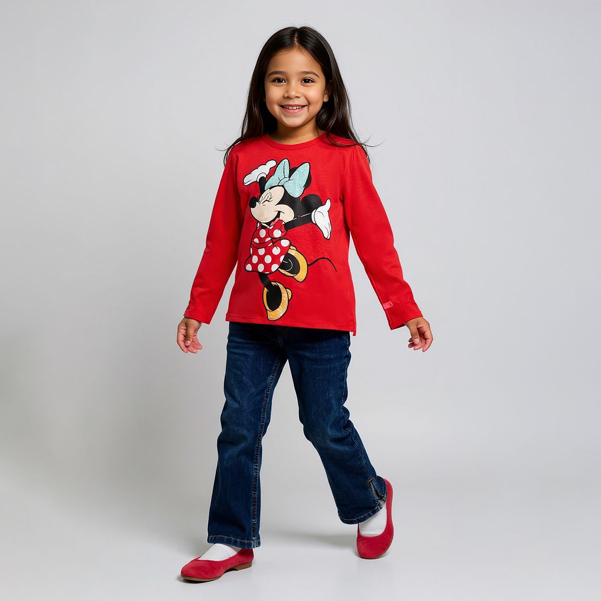 MINNIE - Polo Niña Algodón Minnie