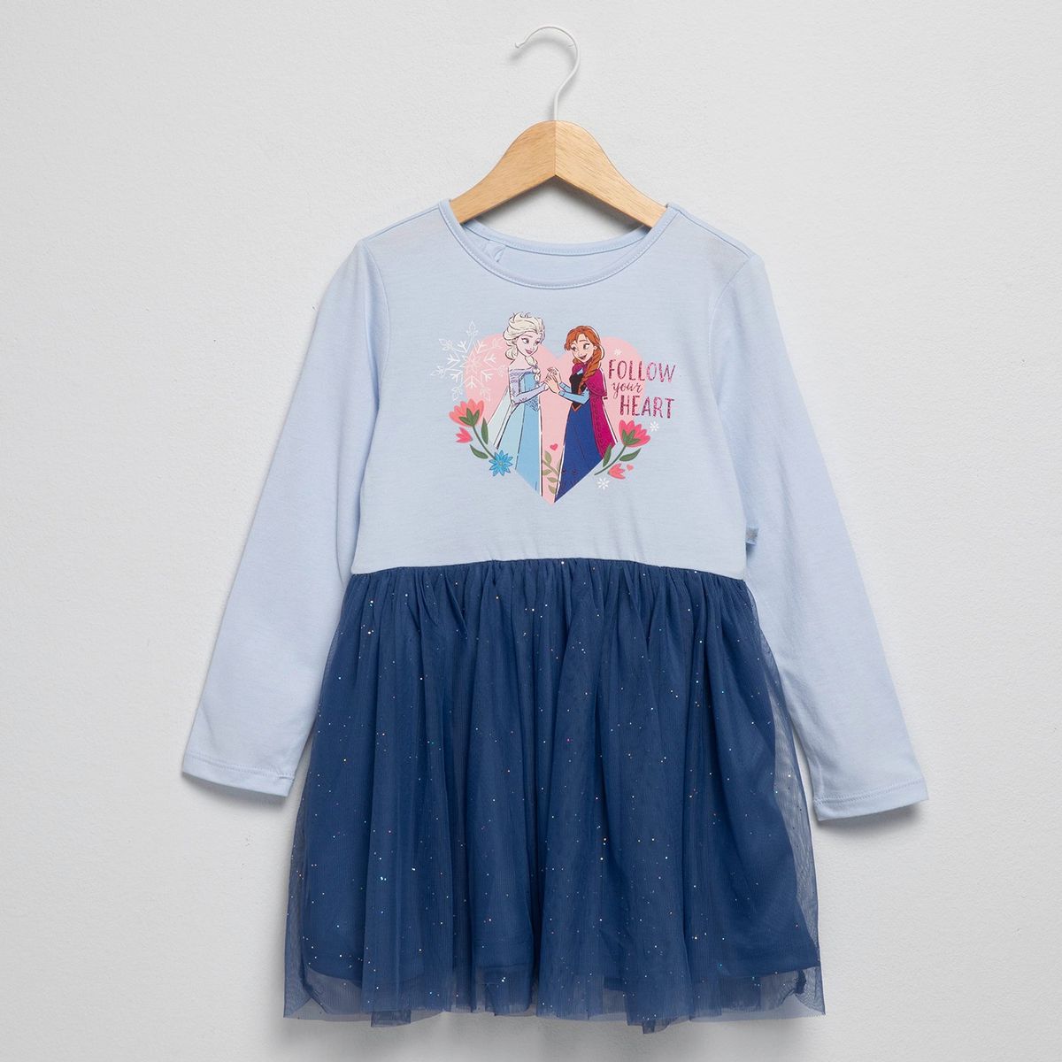 FROZEN - Vestido Niña Algodón Frozen