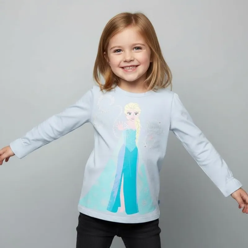 FROZEN - Polo Niña Algodón Frozen