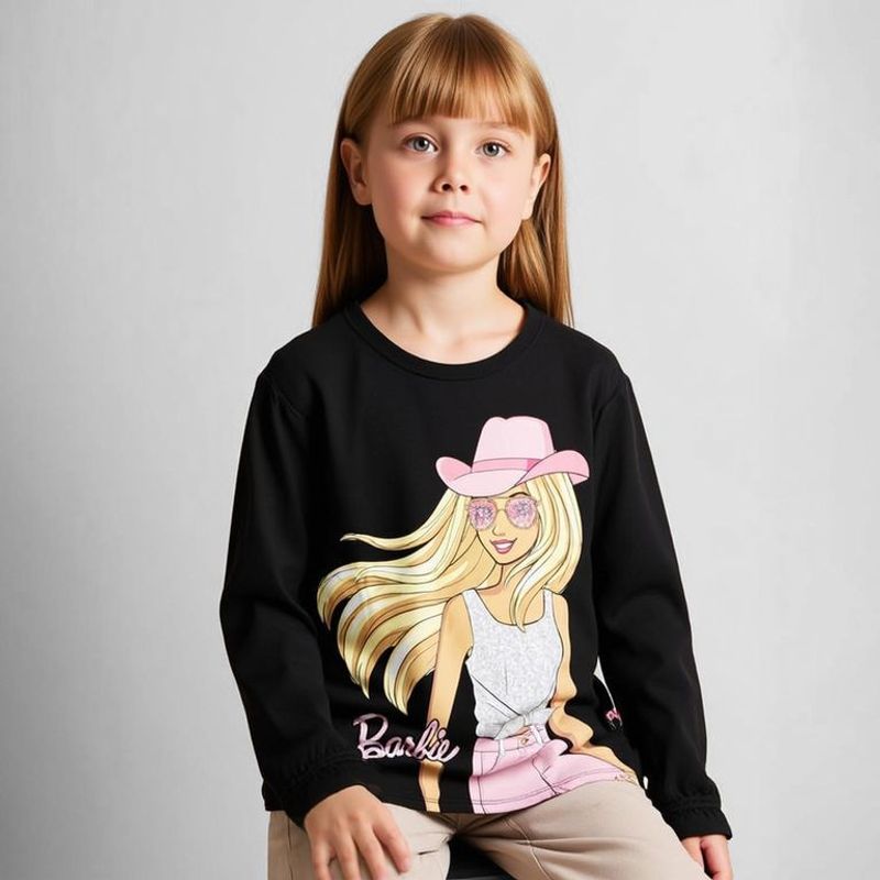 BARBIE - Polo Niña Algodón Barbie
