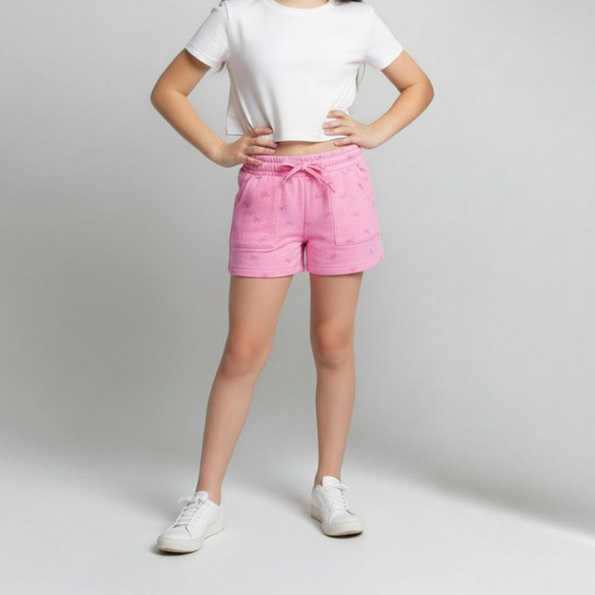 YAMP - Short Niña Algodón Pack X3 Yamp