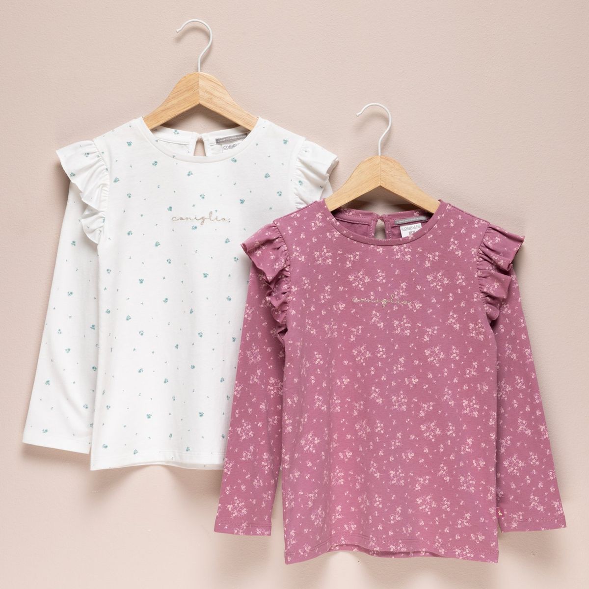 CONIGLIO - Polo Niña Algodón Pack X2 Coniglio