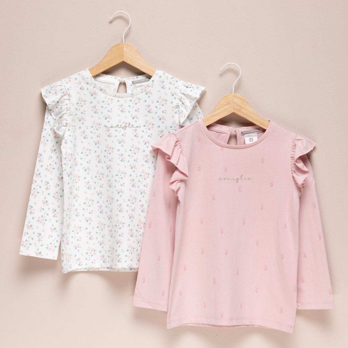 CONIGLIO - Polo Niña Algodón Pack X2 Coniglio