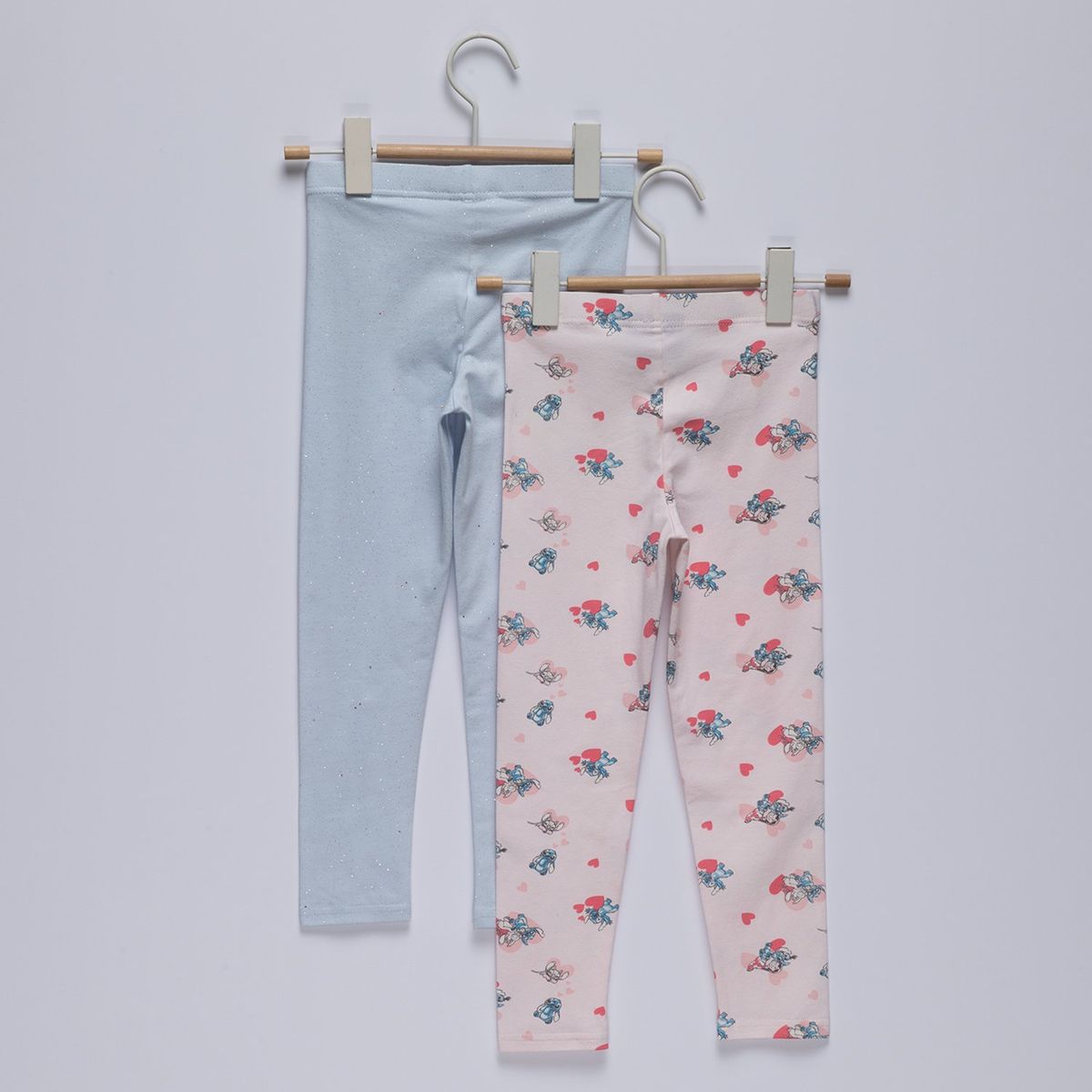 DISNEY - Legging Niña Algodón Pack X2 Lilo Y Stitch