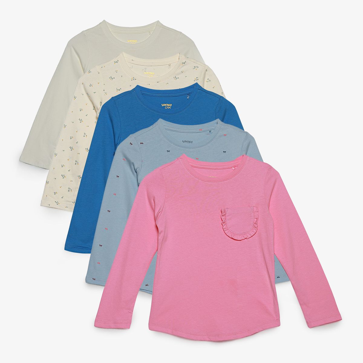 YAMP - Polo Niña Pack X5 Yamp