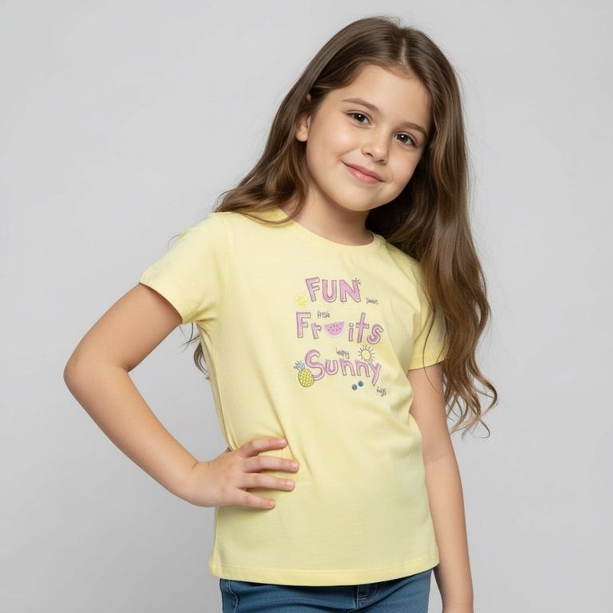 YAMP - Polo Manga Corta Niña Pack X3 Algodón Yamp