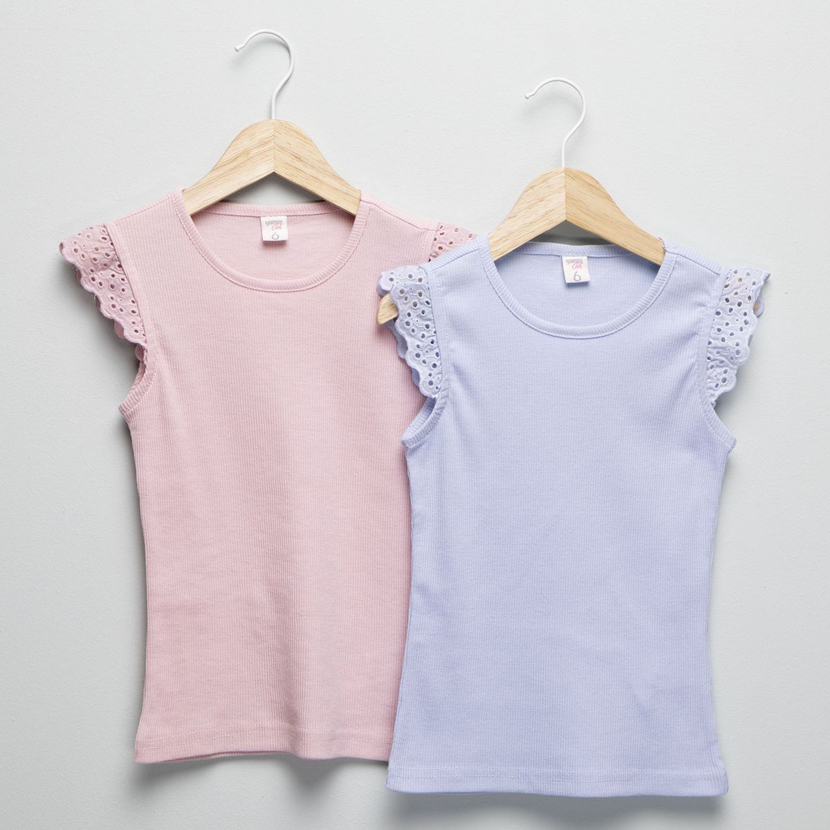 YAMP - Polo Niña Algodón Pack X2 Yamp