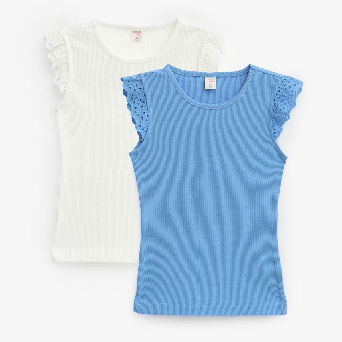 YAMP - Polo Niña Algodón Pack X2 Yamp