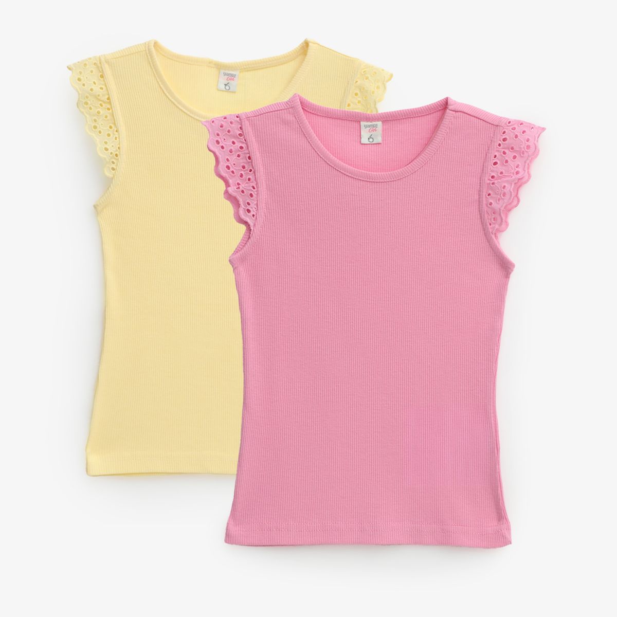 YAMP - Polo Niña Algodón Pack X2 Yamp