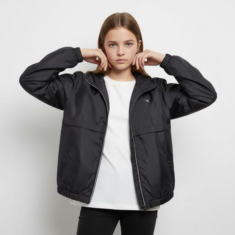 DIADORA - Casaca Cortaviento Niña Diadora