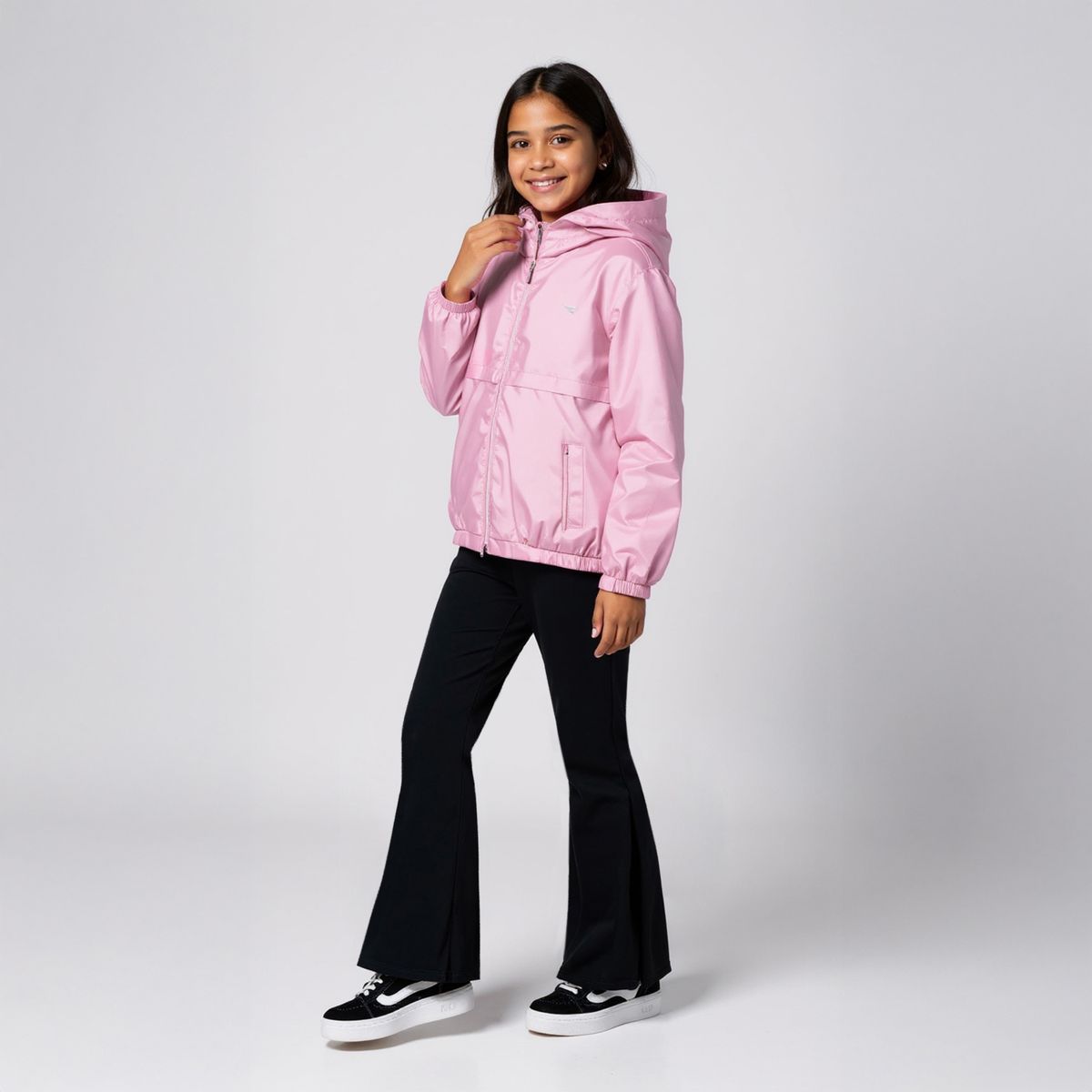 DIADORA - Casaca Cortaviento Niña Diadora