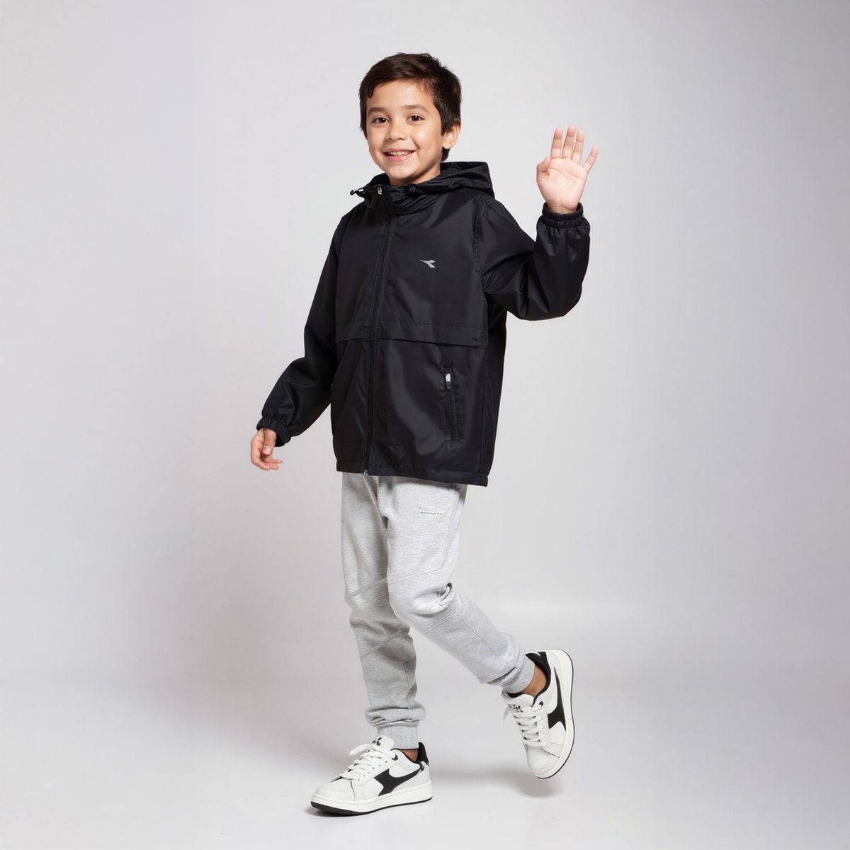 DIADORA - Casaca Cortaviento Niño Diadora