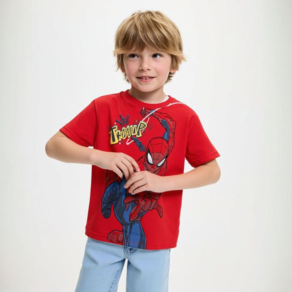 SPIDERMAN - Polo Niño Algodón Spider-man