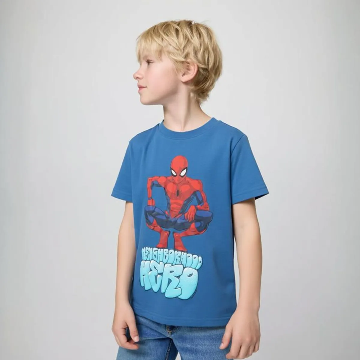 SPIDERMAN - Polo Niño Algodón Spider-man