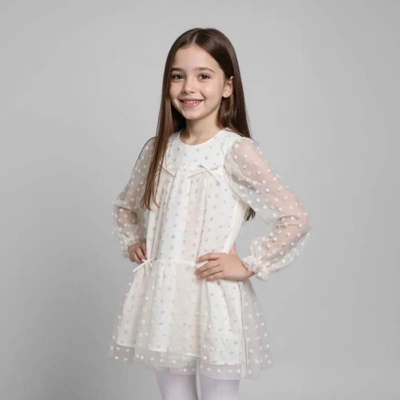 CONIGLIO - Vestido Niña Algodón Coniglio