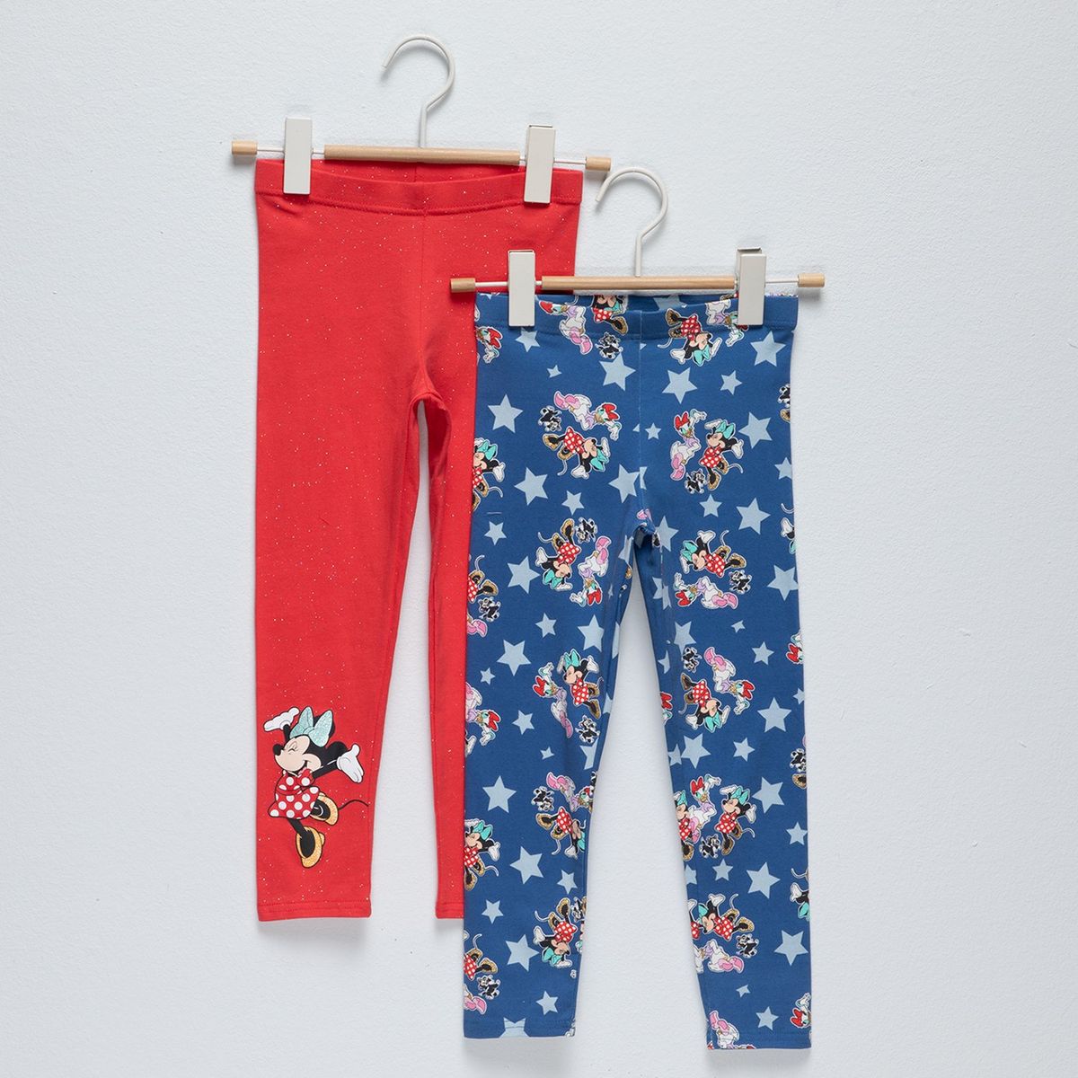 MINNIE - Legging Niña Pack X2 Algodón Minnie