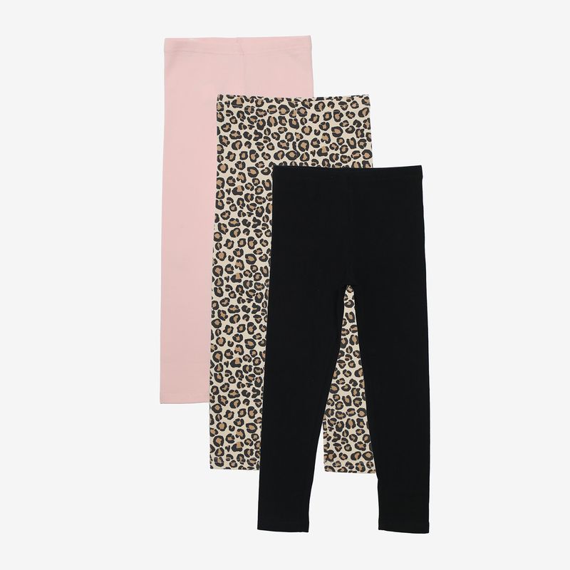 YAMP - Legging Niña Pack X3 Algodón Yamp