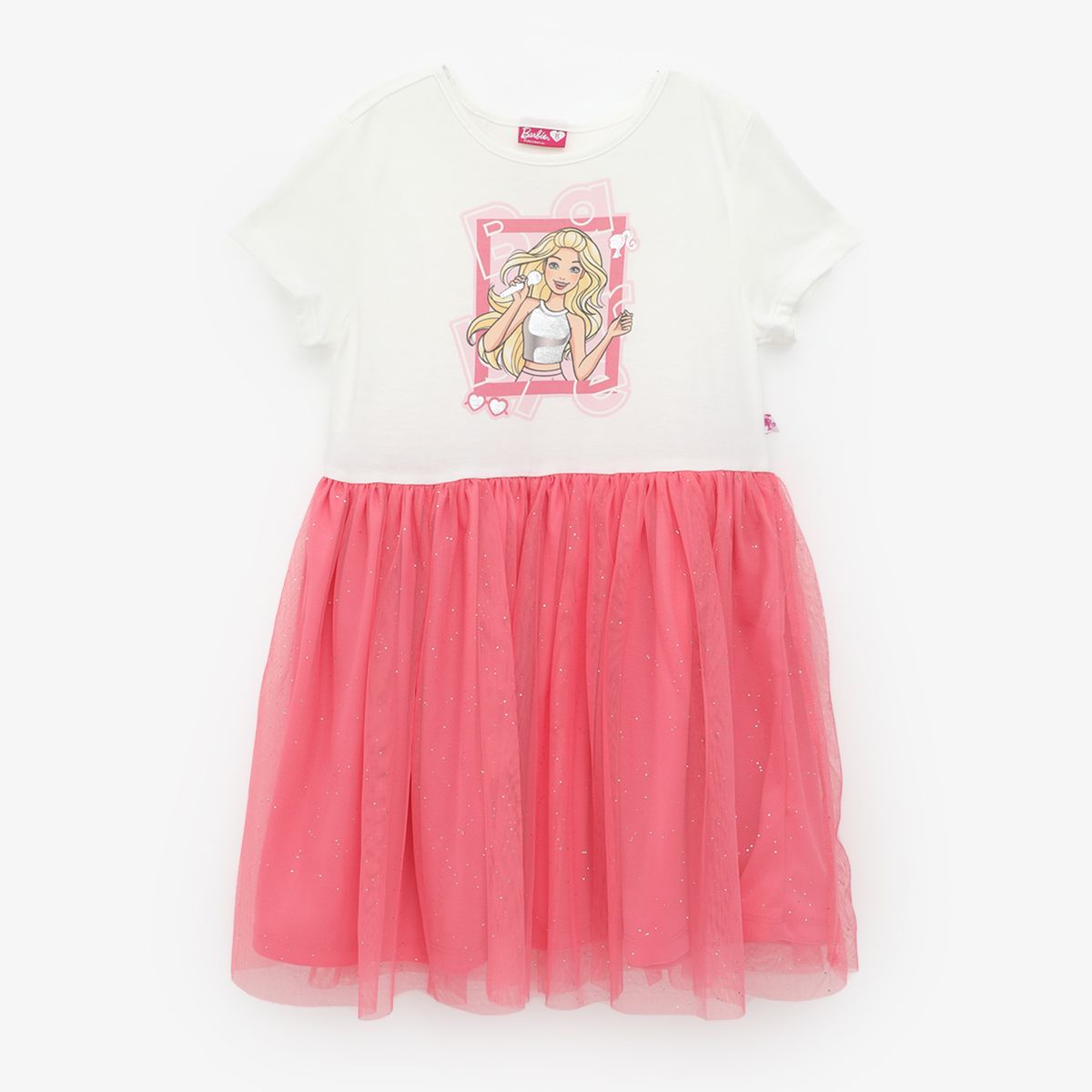 BARBIE - Vestido Niña Algodón Barbie