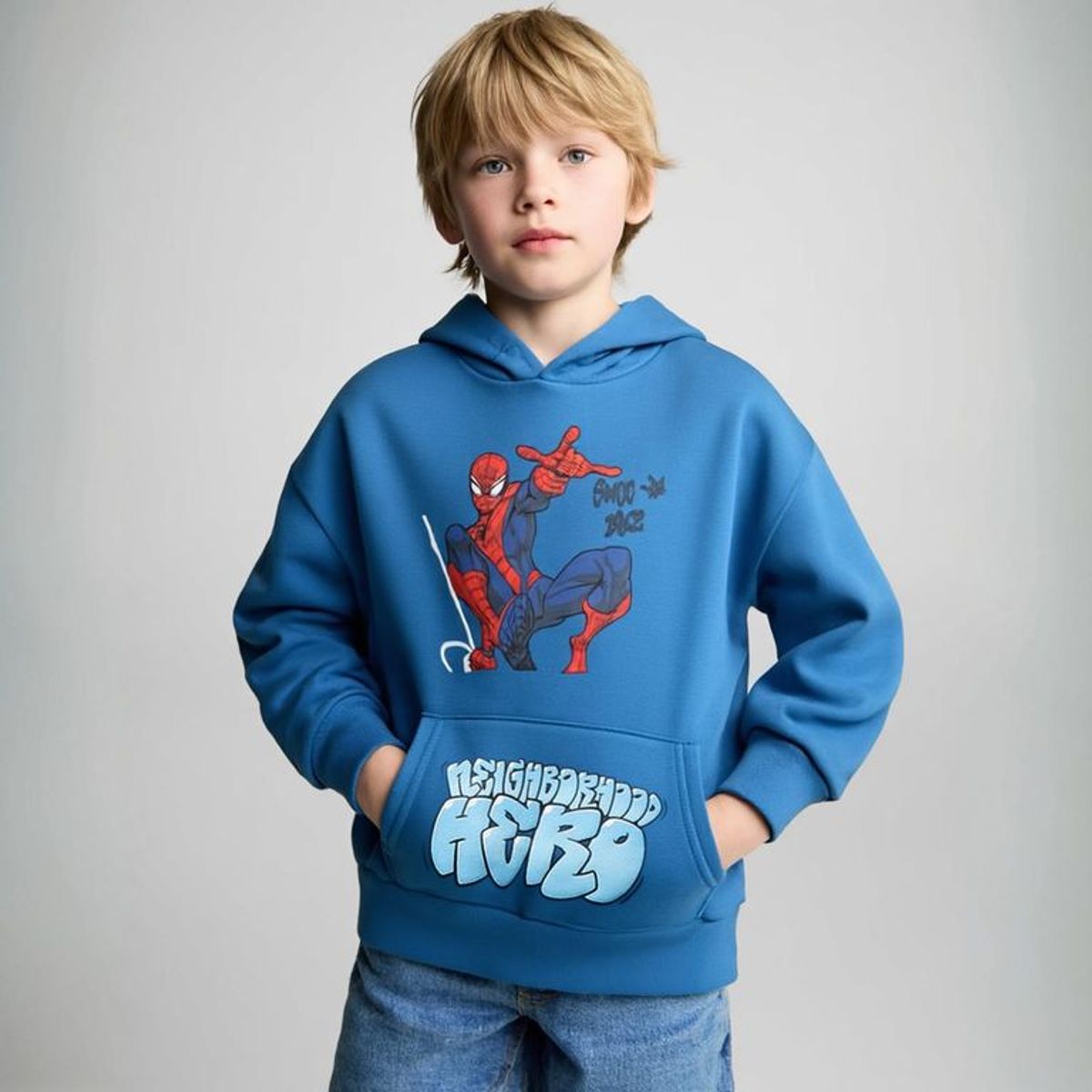 SPIDERMAN - Polerón Niño Algodón Spider-man