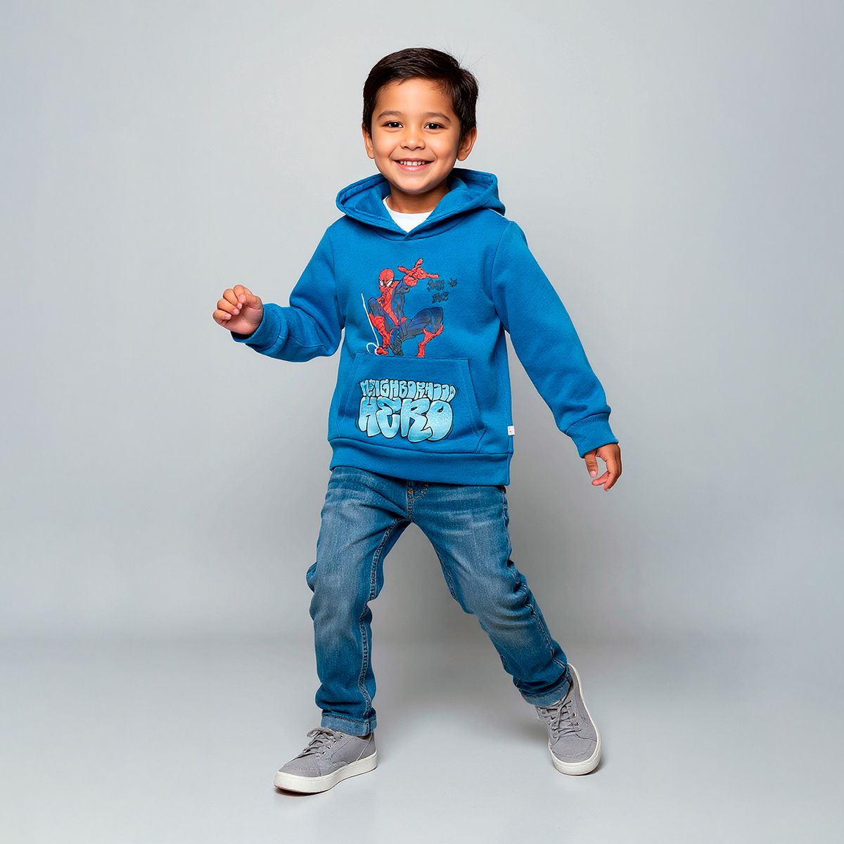 SPIDERMAN - Polerón Niño Algodón Spider-man