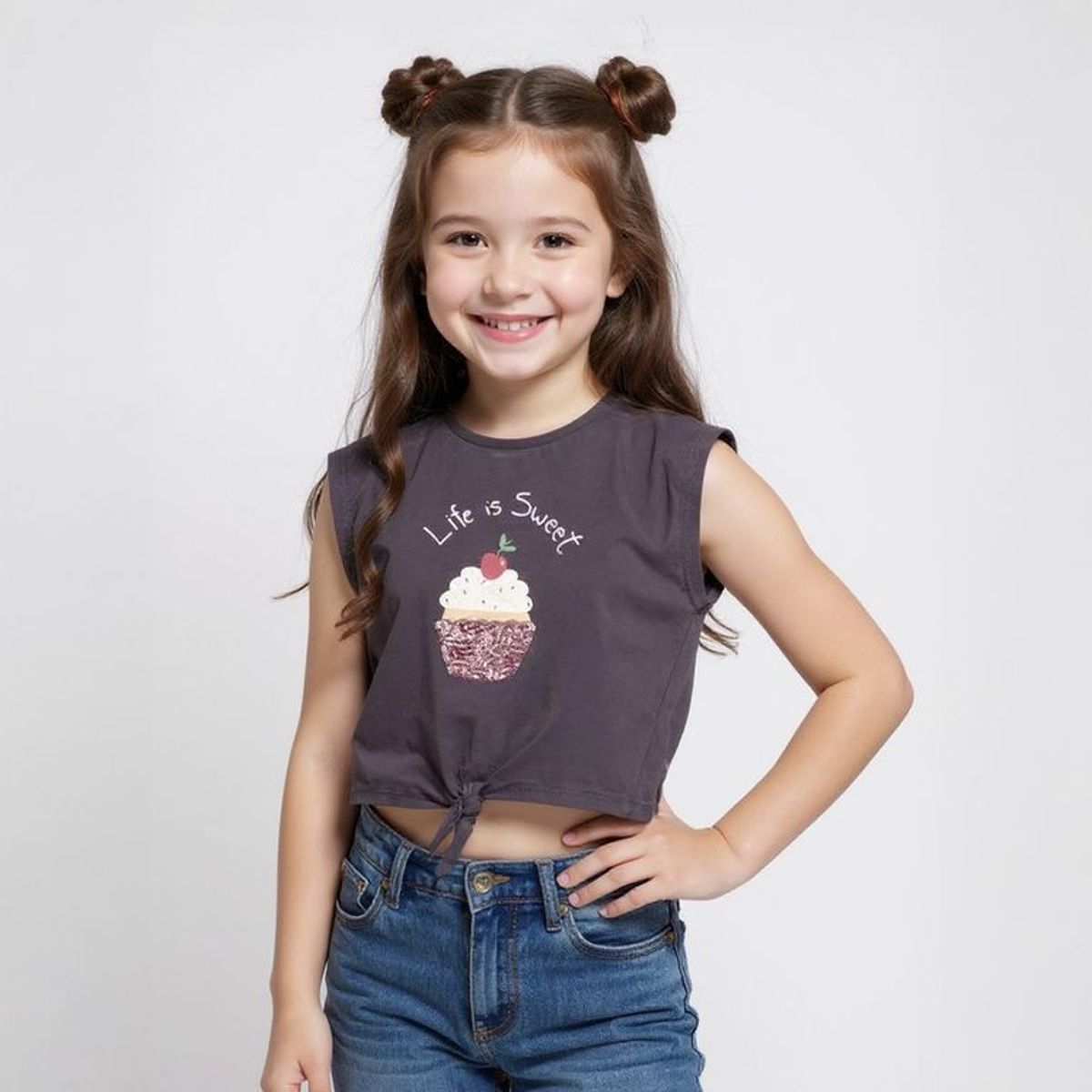 YAMP - Polo Niña Algodón Yamp