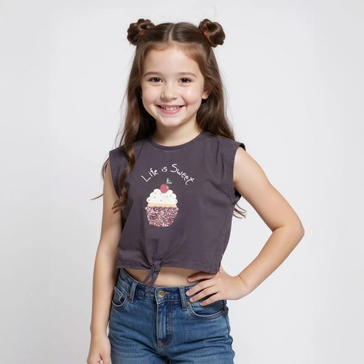 YAMP - Polo Niña Algodón Yamp