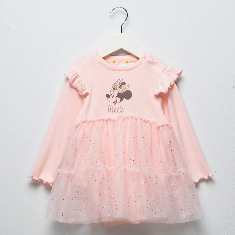 MINNIE - Vestido Bebé Niña Algodón Minnie