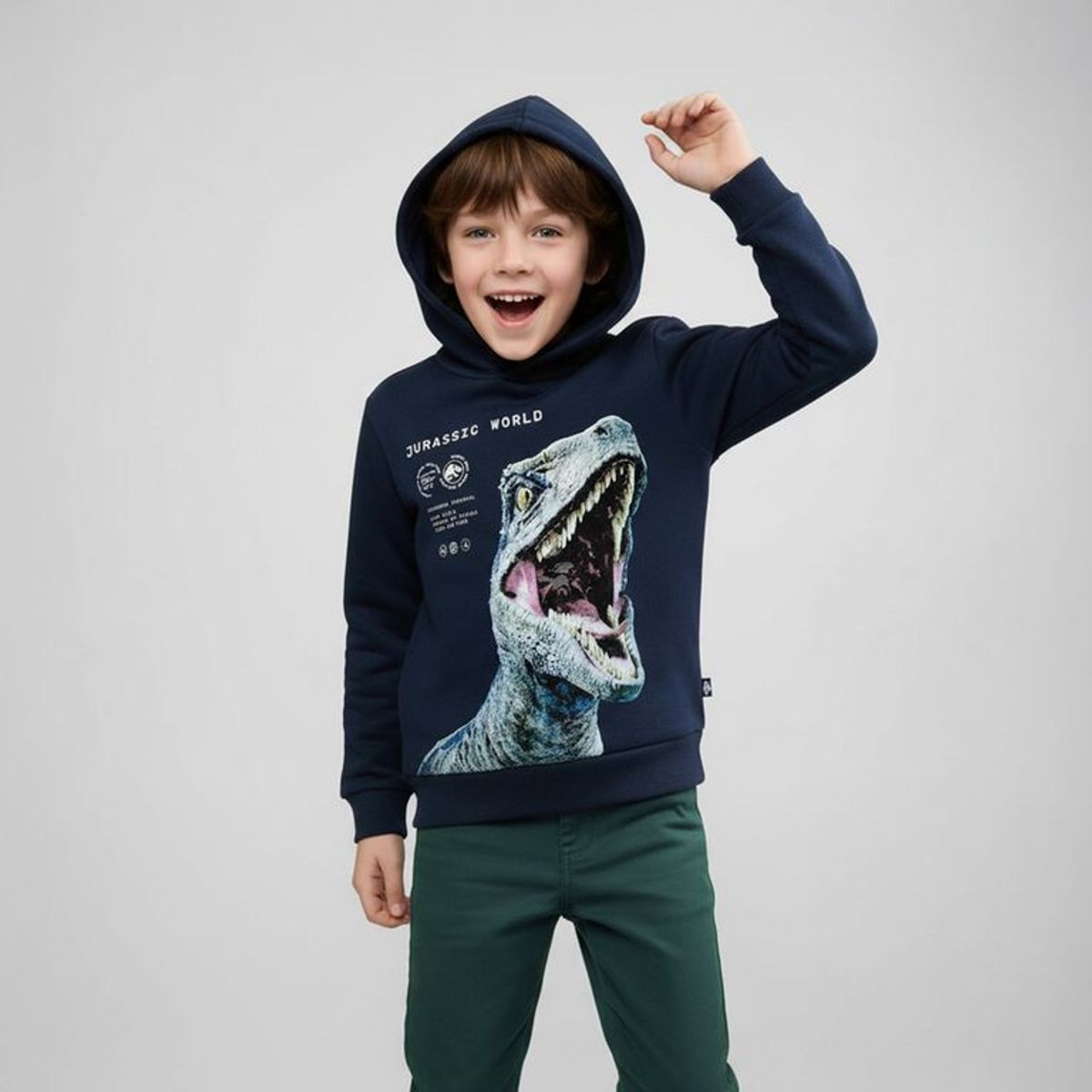 JURASSIC WORLD - Polerón Niño Algodón Jurassic World