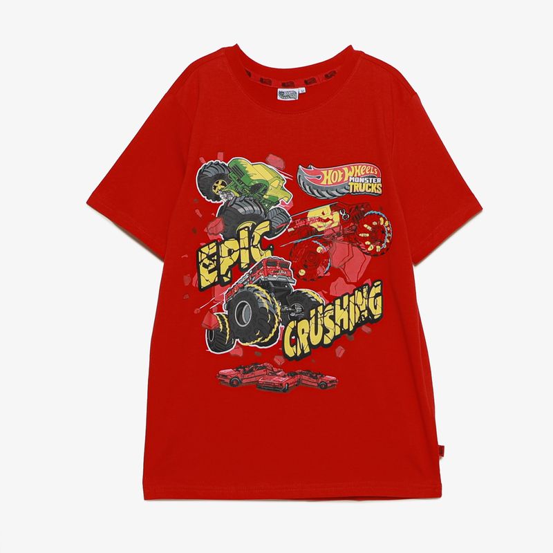 HOT WHEELS - Polo Niño Algodón Hot Wheels