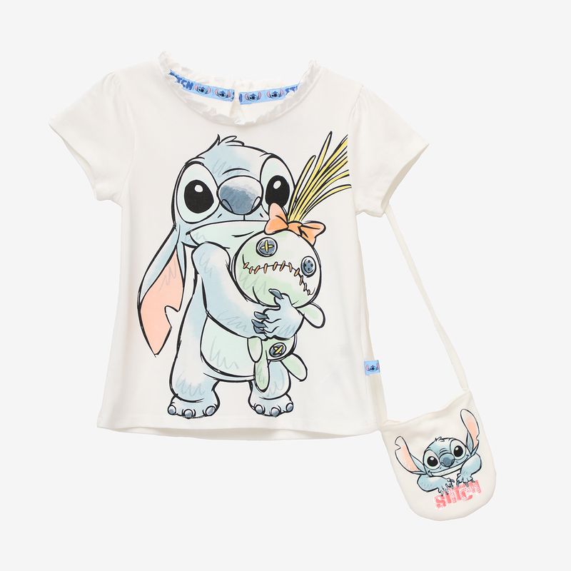 DISNEY - Polo Niña Algodón Lilo Y Stitch