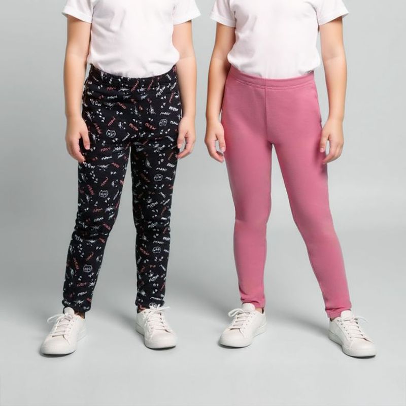 YAMP - Legging Niña Pack X2 Algodón Yamp