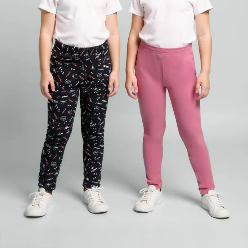 YAMP - Legging Niña Pack X2 Algodón Yamp