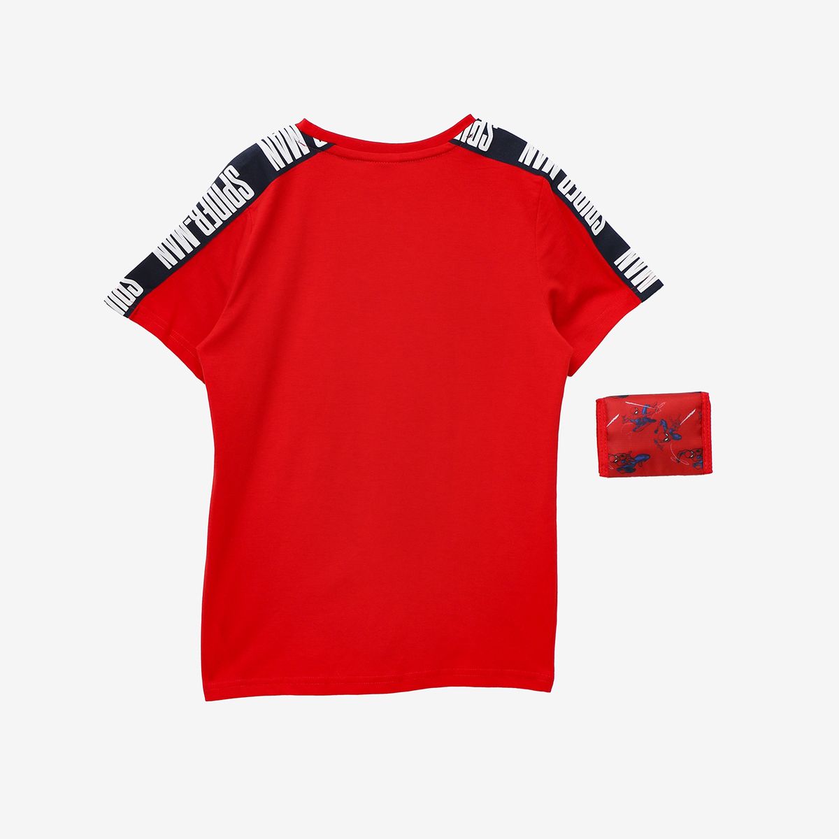 SPIDERMAN - Polo Niño Algodón + Billetera Spider-man