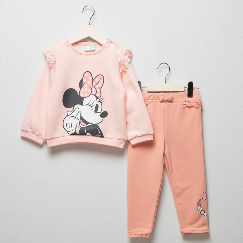MINNIE - Conjunto Bebé Niña Algodón Minnie