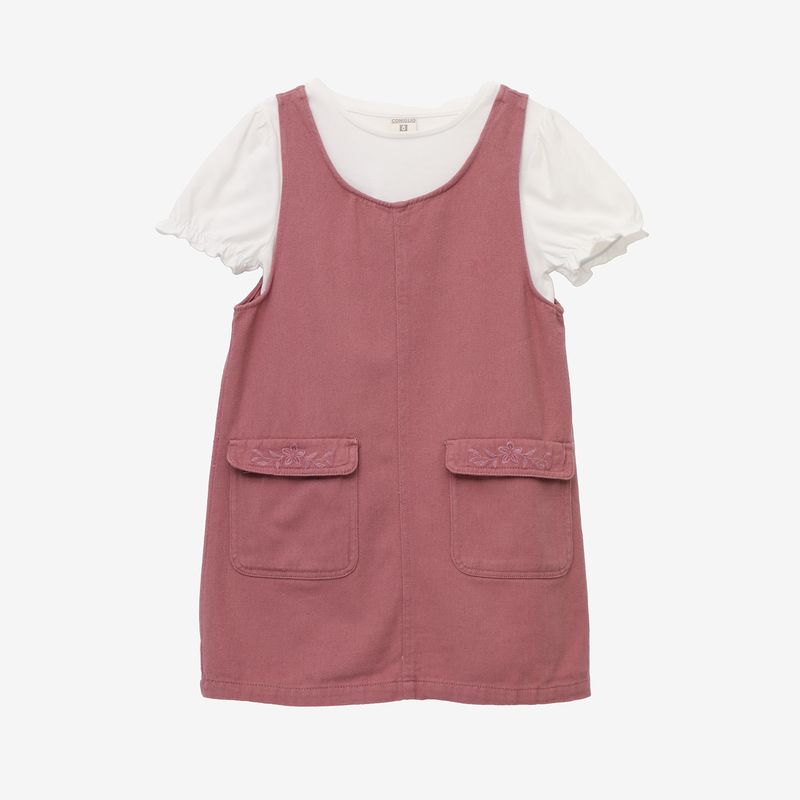 CONIGLIO - Vestido Niña Algodón Coniglio