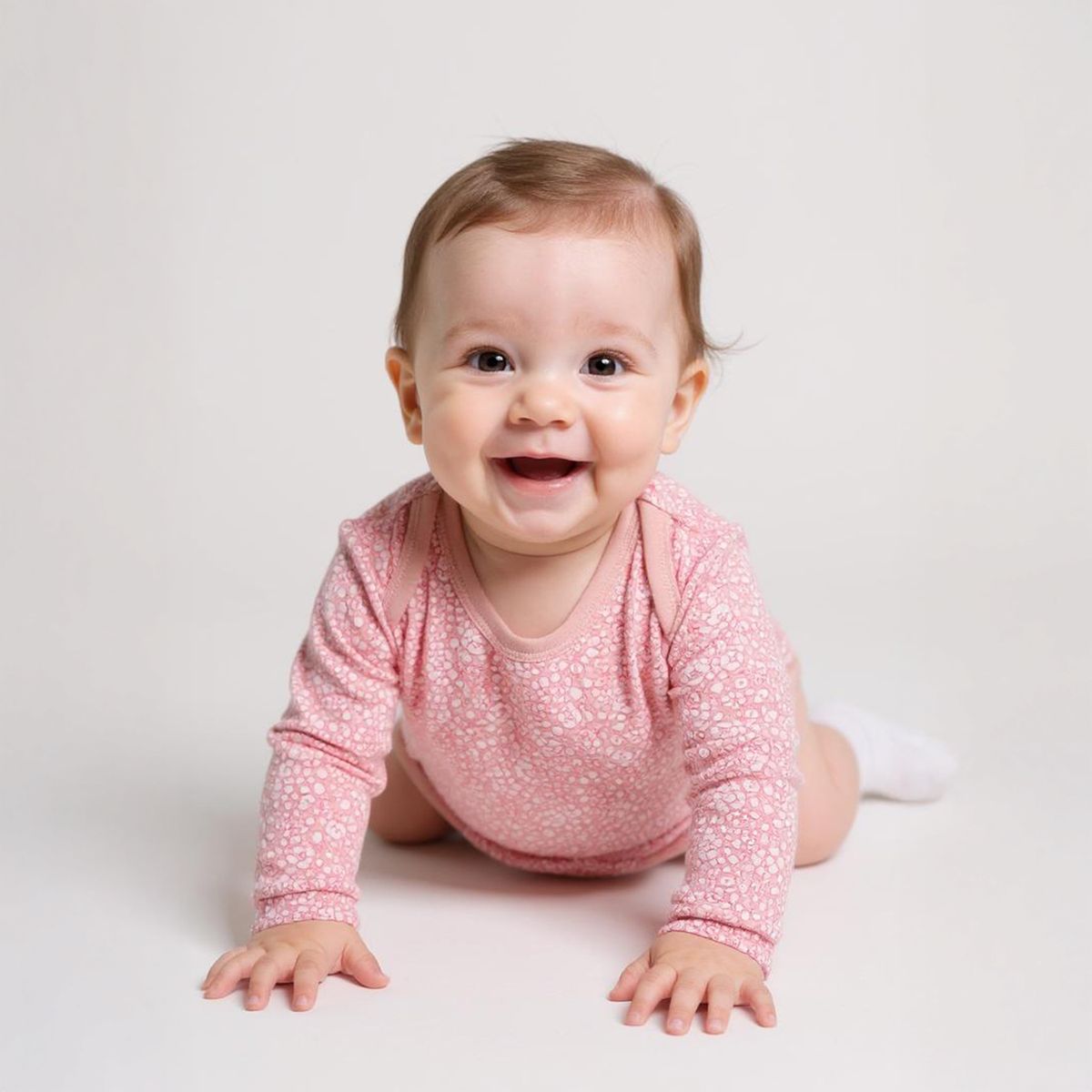 YAMP - Body Bebé Niña Pack X7 Manga Larga Algodón Yamp