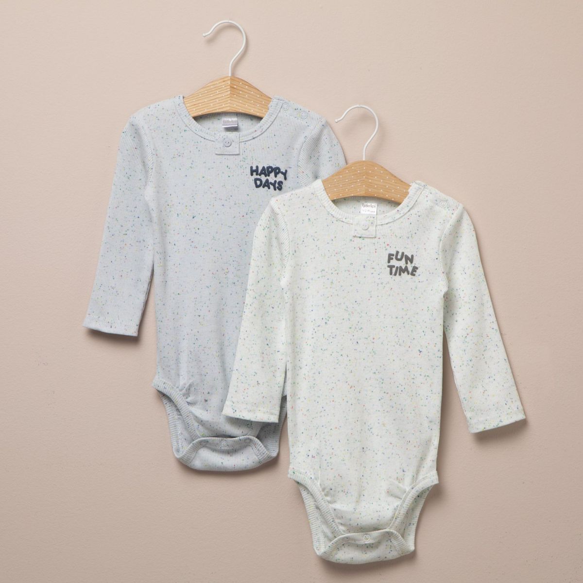 YAMP - Body Bebé Niño Algodón Pack X2 Yamp