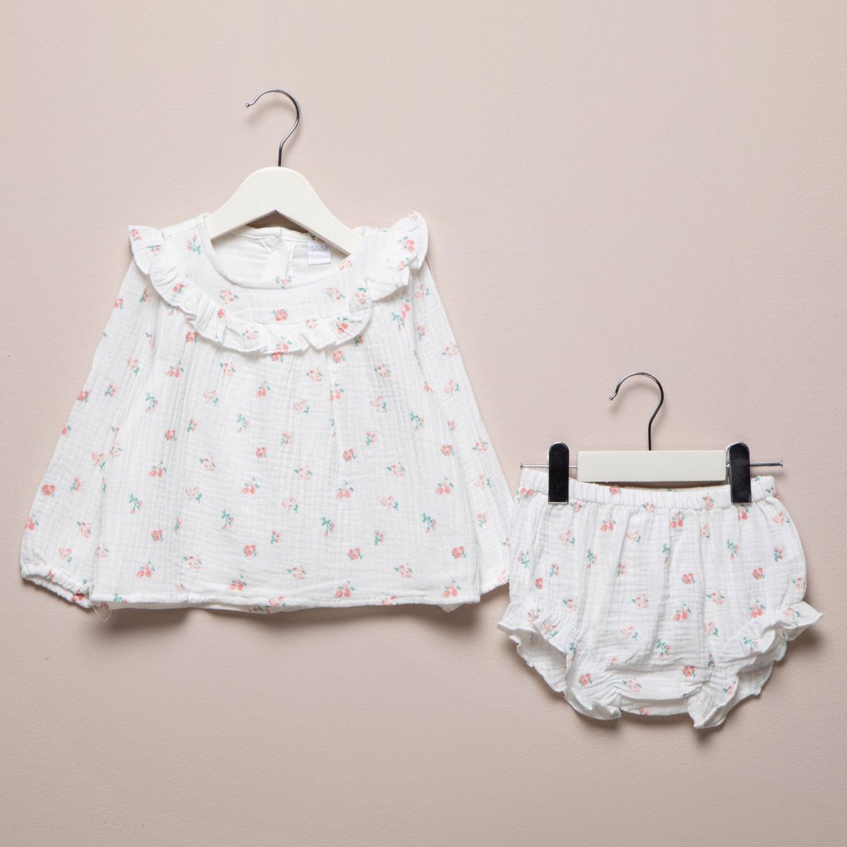 YAMP - Conjunto Bebé Niña Algodón 2 Piezas Yamp