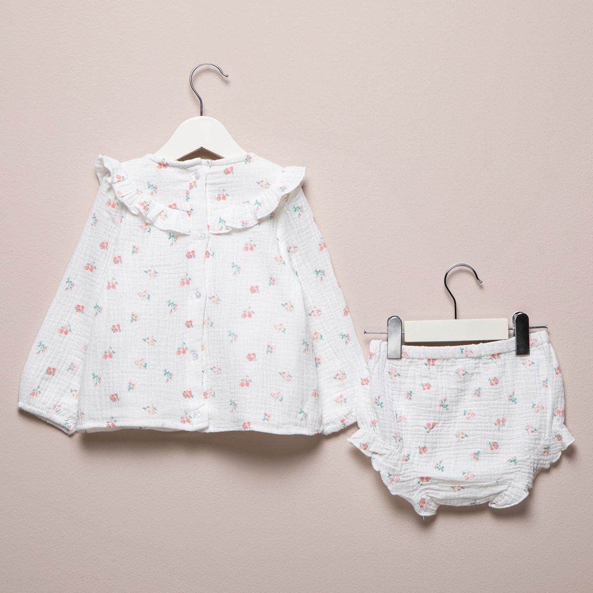 YAMP - Conjunto Bebé Niña Algodón 2 Piezas Yamp