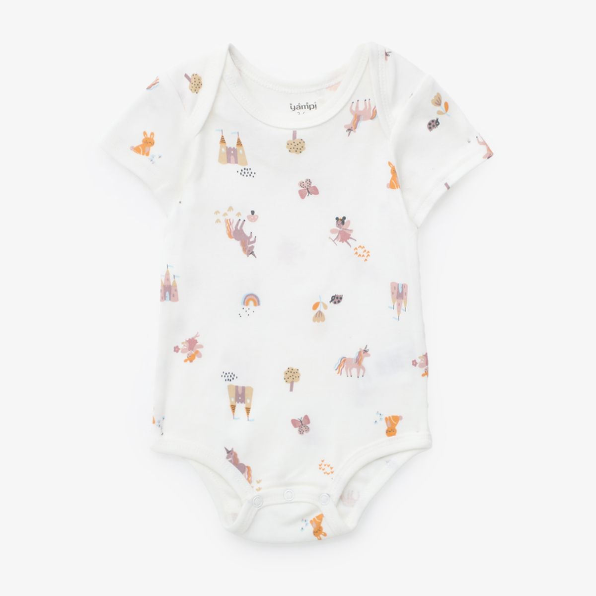 YAMP - Body Bebé Niña Pack X5 Algodón Yamp