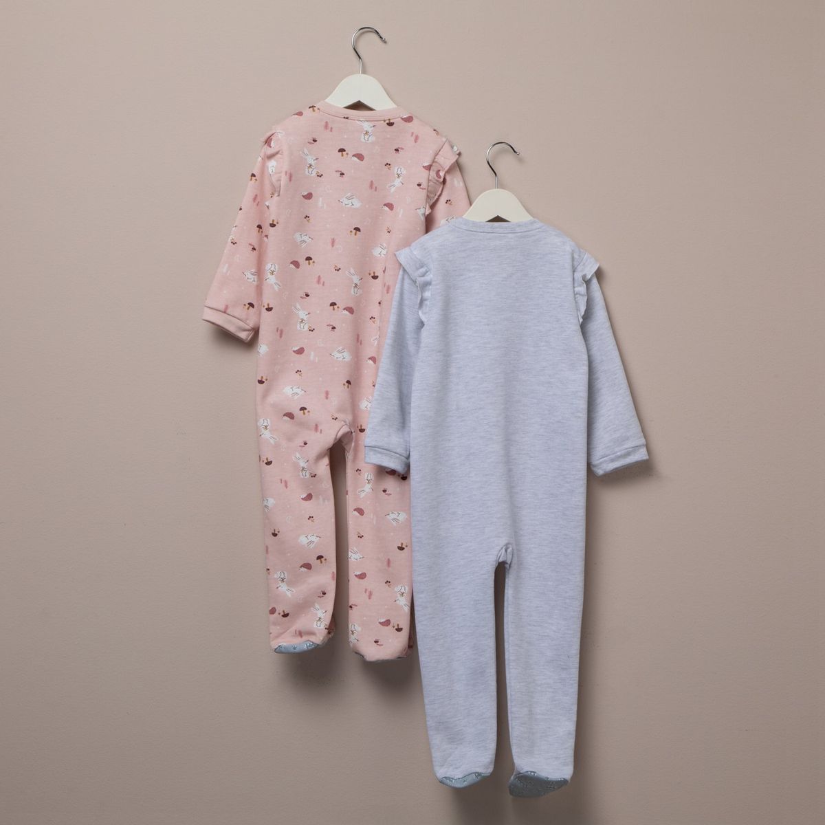 YAMP - Pijama Bebé Niña Franela Packx2 Yamp