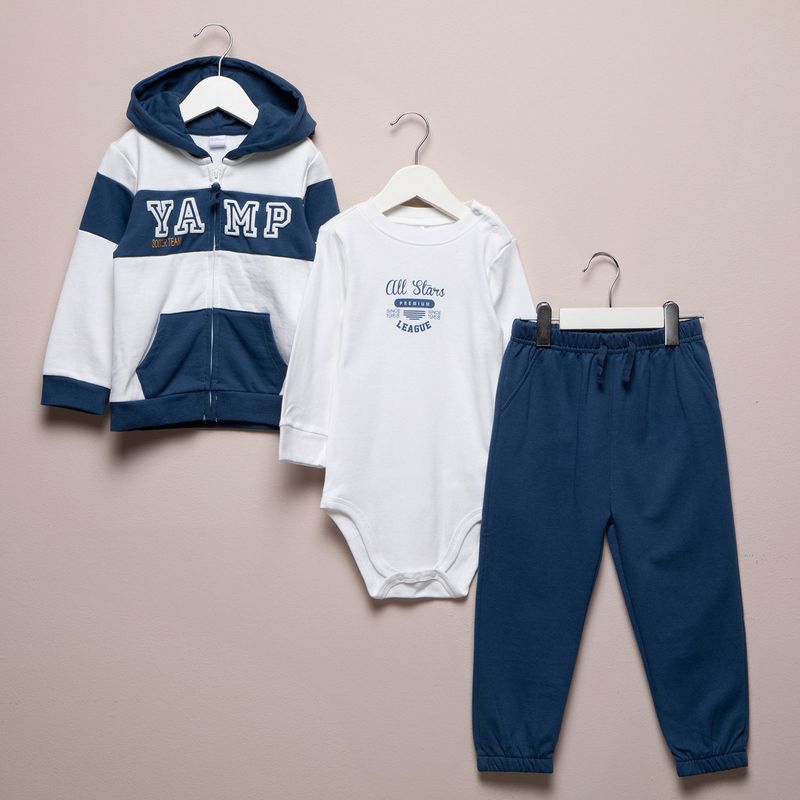 YAMP - Conjunto Bebé Niño Algodón 2 Piezas Yamp