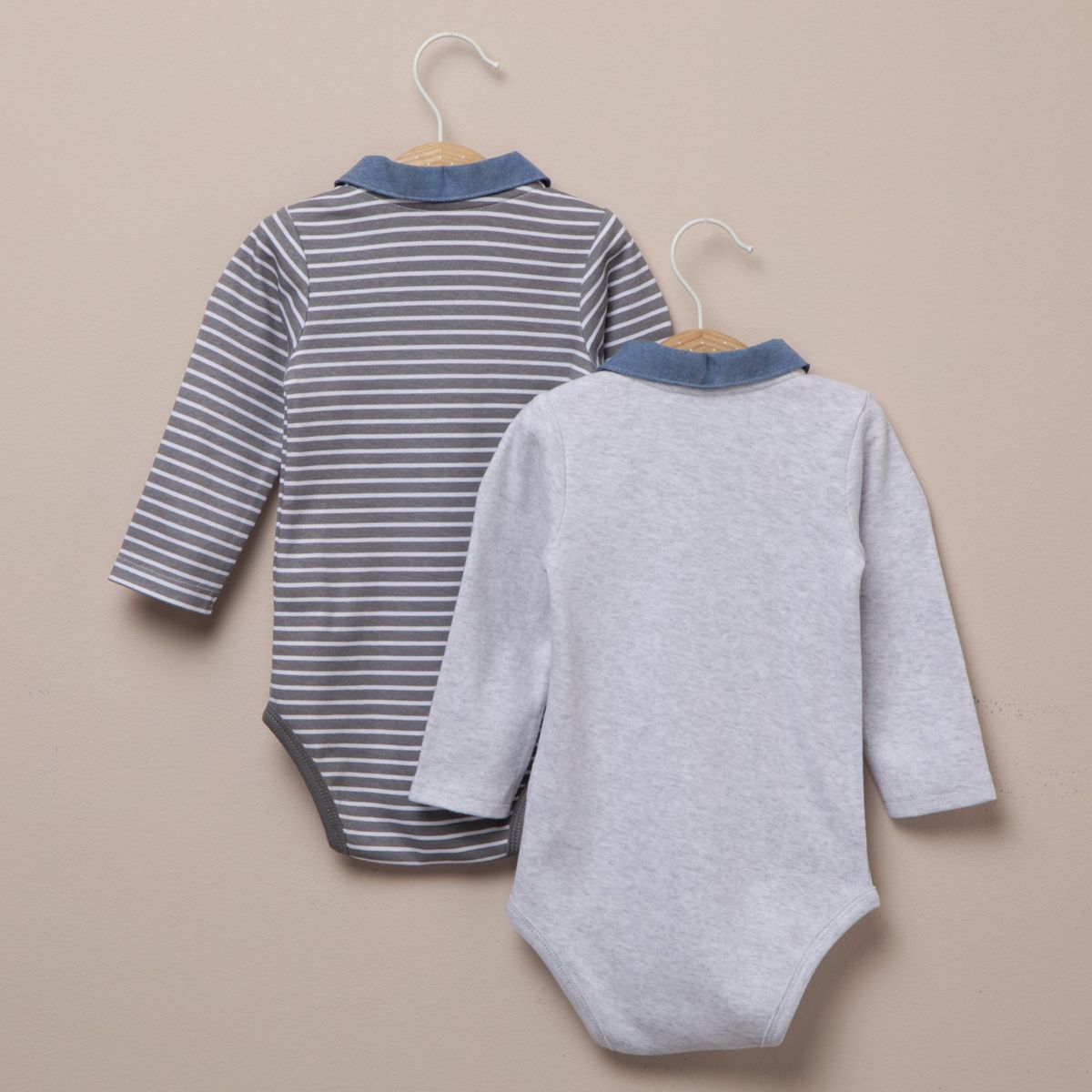 YAMP - Body Bebé Niño Algodón Pack X3 Yamp