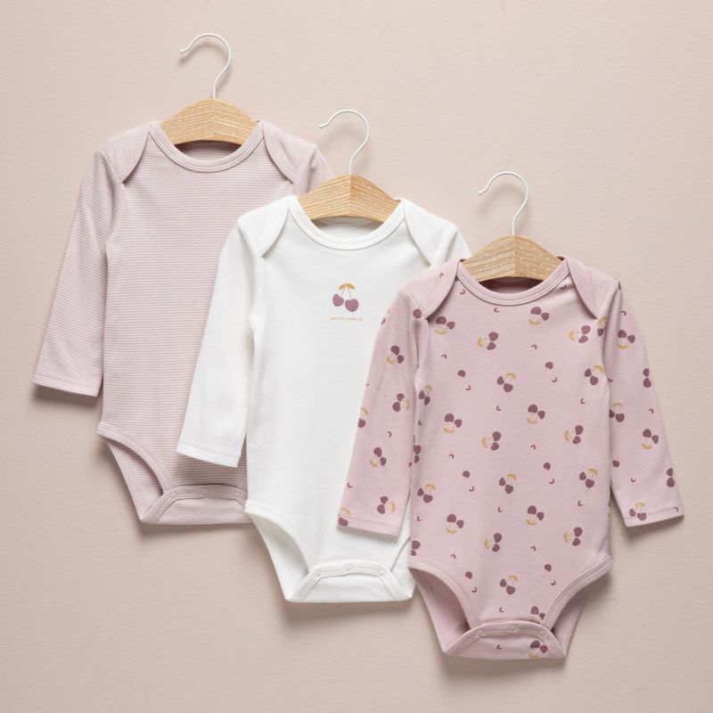 YAMP - Body Bebé Niña Algodón Pack X3 Yamp