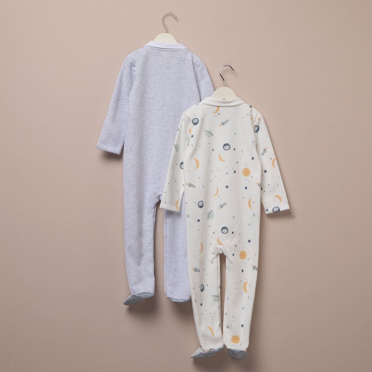 YAMP - Pijama Bebé Niño Franela Pack X2 Yamp