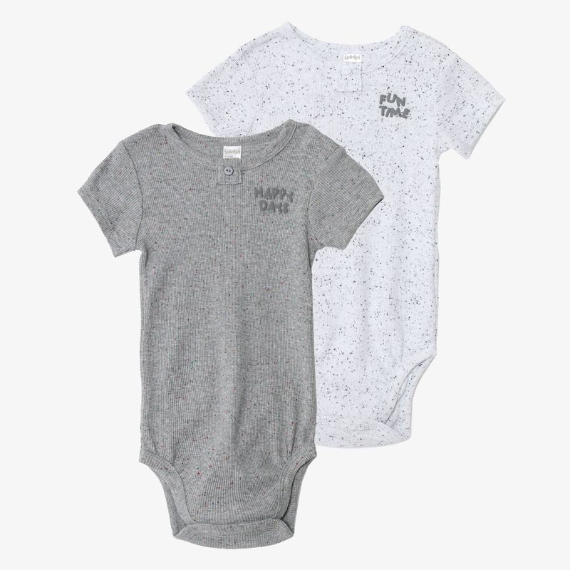 YAMP - Body Bebé Niño Algodón Pack X2 Yamp