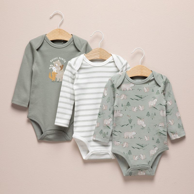 YAMP - Body Bebé Niño Algodón Pack X3 Yamp