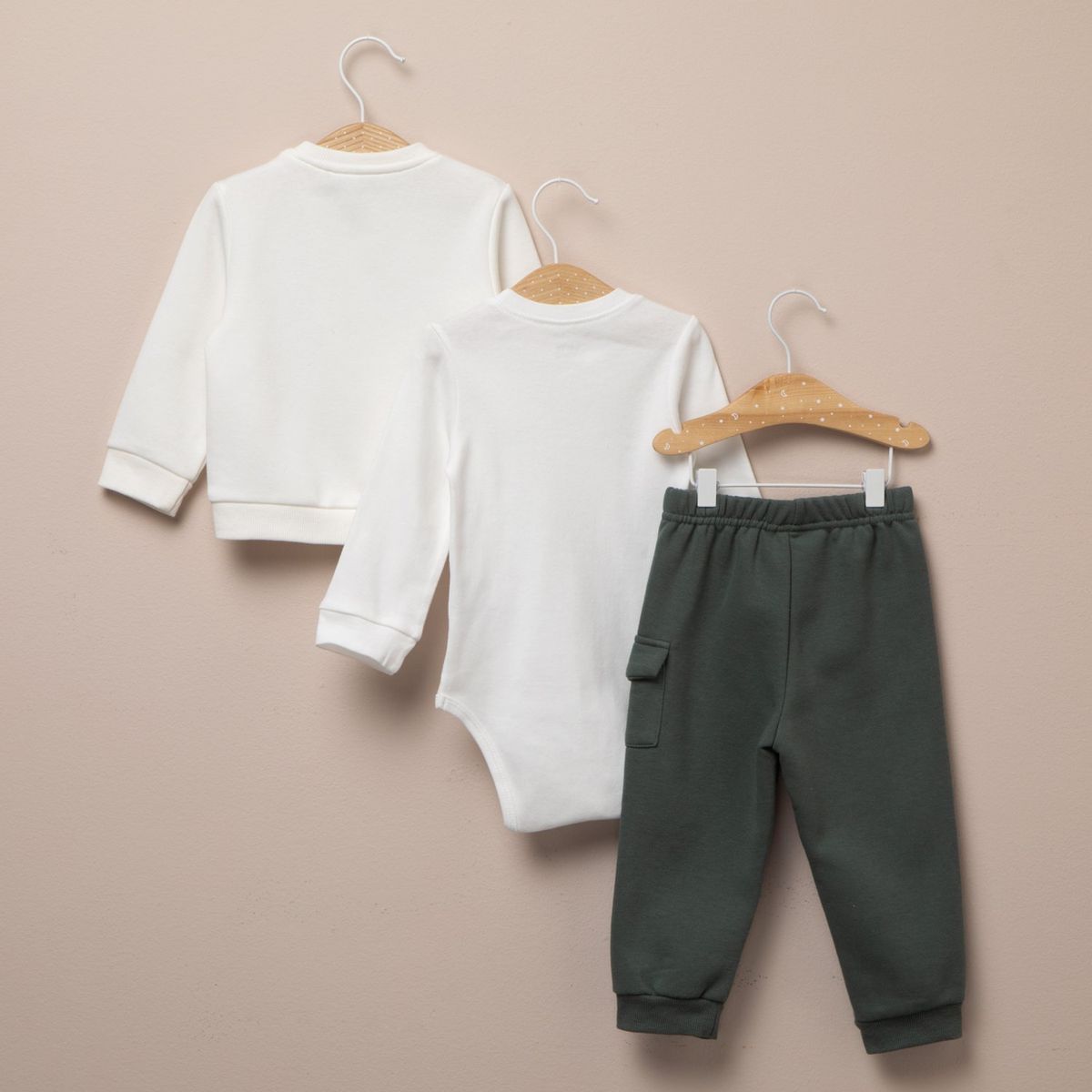 YAMP - Conjunto Bebé Niño Algodón Pack X3 Yamp