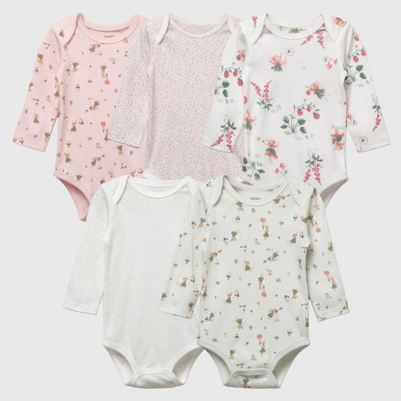 YAMP - Body Bebé Niña Pack X5 Algodón Yamp